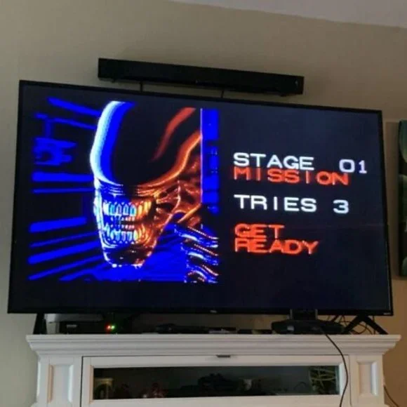 SEGA GENESIS ALIEN 3 COMPLETE WITH BOX, GAME CARTRIDGE AND MANUAL Tested Works!